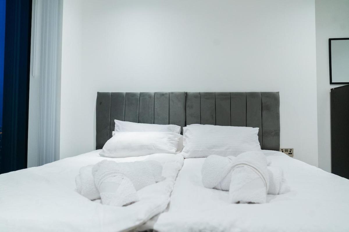 Luxury 2 Bed Penthouse With Stunning Views In Manchester City Centre Zewnętrze zdjęcie